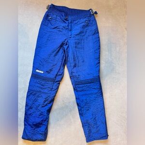 Descente Vintage 80’s Men’s Size 34 L Blue Snow Pants/ Ski Pants